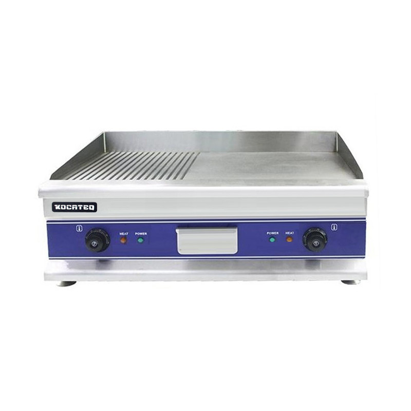 Жарочная поверхность Kocateq GH650 2 электрическая ребристая/плоская